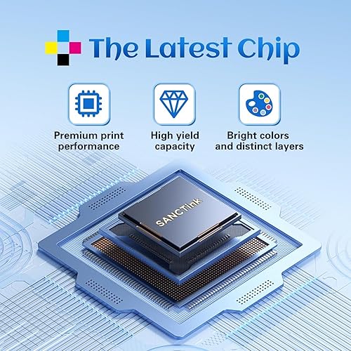 Miniatura 5 de SANCTink 245XL Black Ink Cartridge Replacement for Canon 245 245XL PG245 XL PG245XL Work with Pixma MX490 MX492 MG2524 MG2522 TS3322 TR4527 TR4520