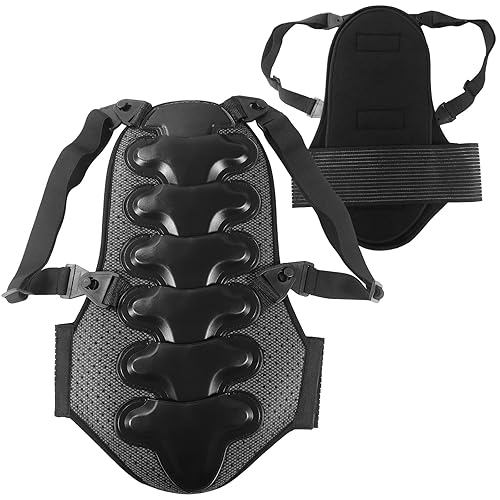 Back Spine Protector Anti-Fall Protective Gear for Snowboarding, Skateboarding, Skating