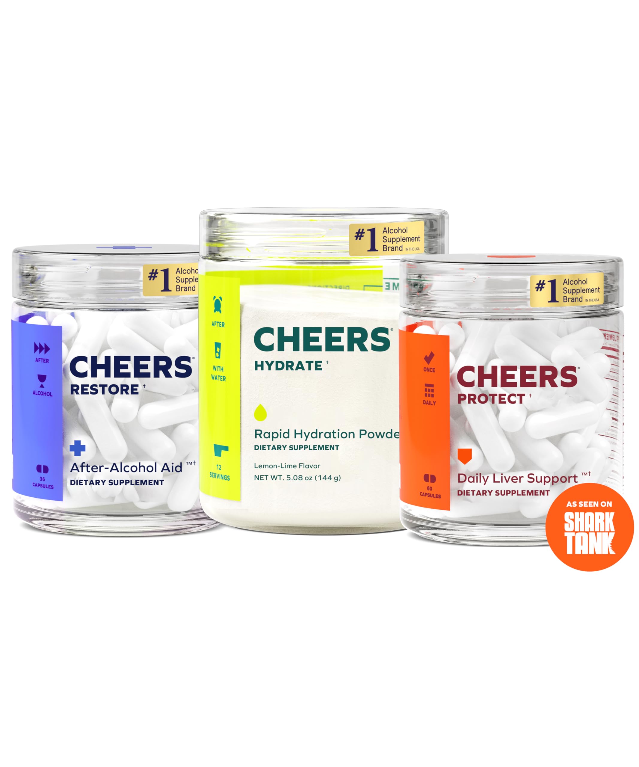 Amazon.com: Cheers Super Combo | Restore + Protect + Hydrate 