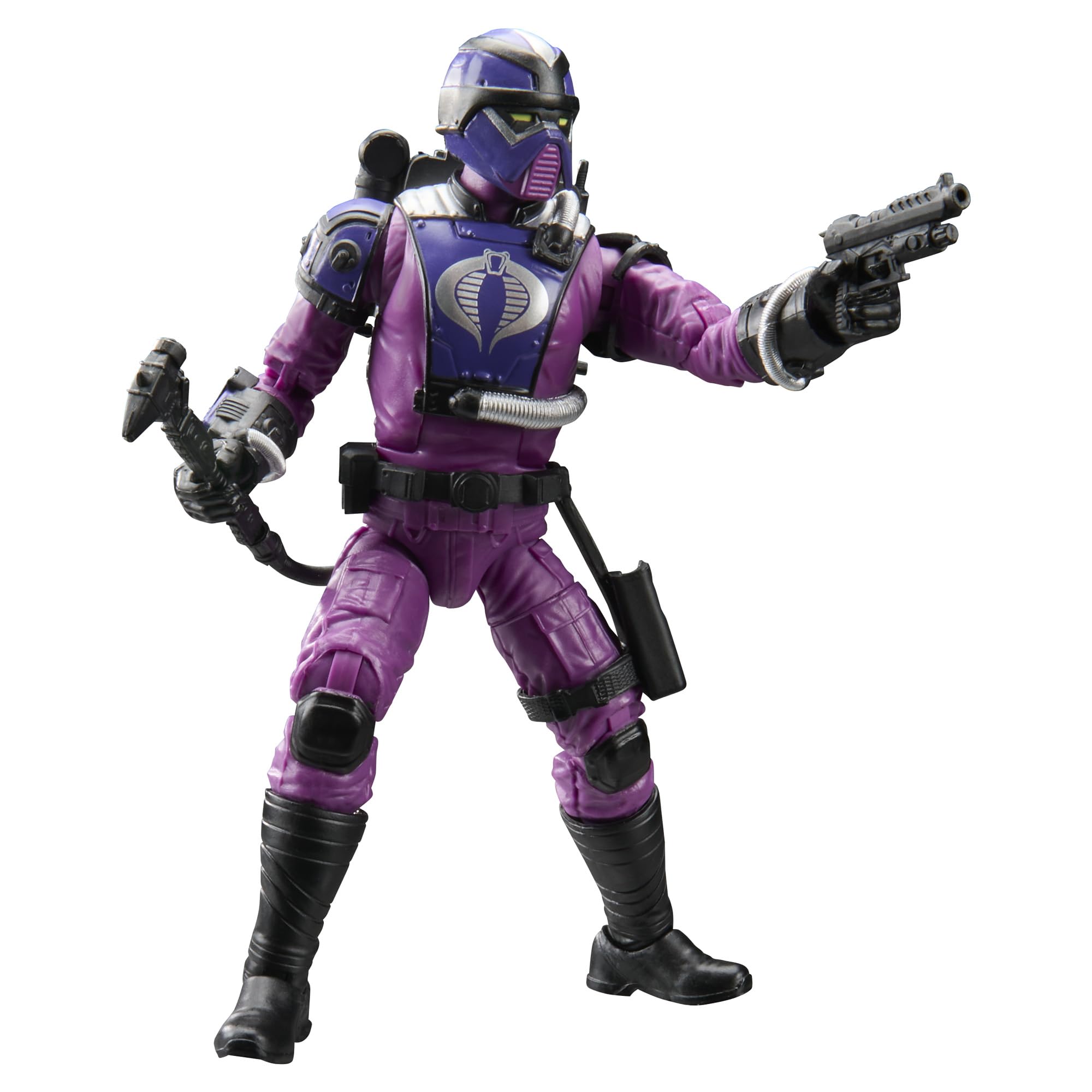 G.I. Joe Classified Series Retro Cardback Techno-Viper, Sammlerstück, 15,2 cm Actionfiguren-Set mit 8 Zubehörteilen