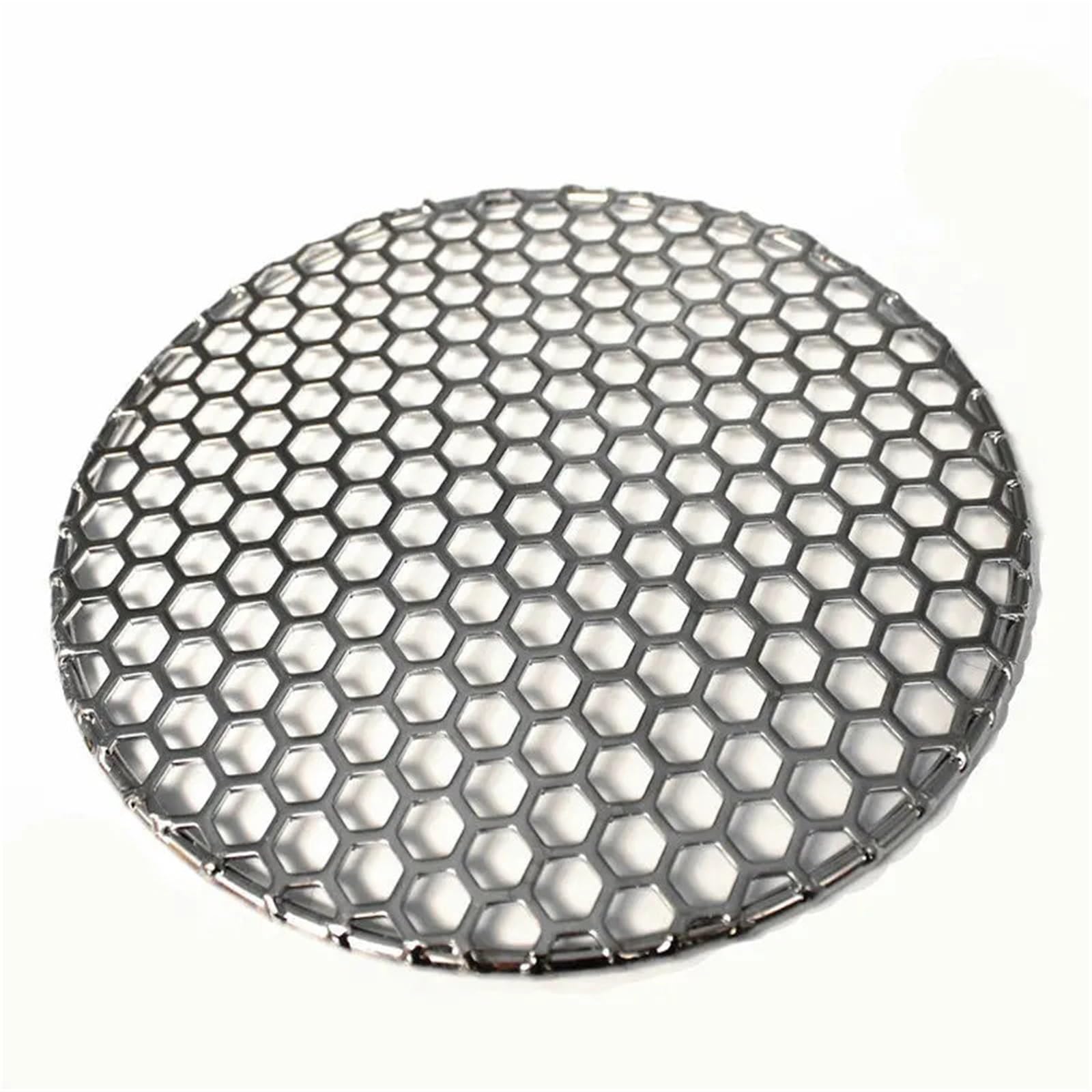 Rejilla de acero inoxidable para barbacoa, parrilla de carbón vegetal de 21 cm de diámetro, red de malla de grado alimenticio, rejilla redonda para barbacoa, acero inoxidable 304 duradero, ideal para
