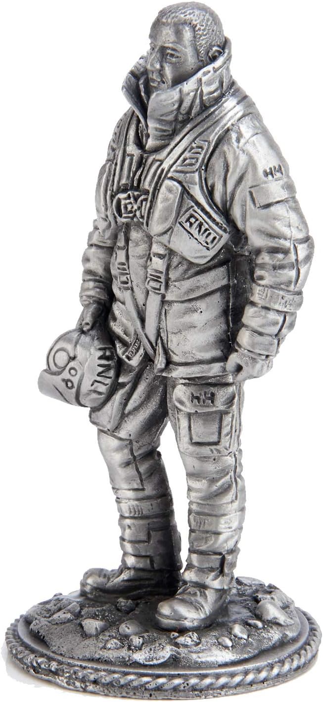 Lifeboat Collectables RNLI Model Pewter Figures Lifeboat Model Crew