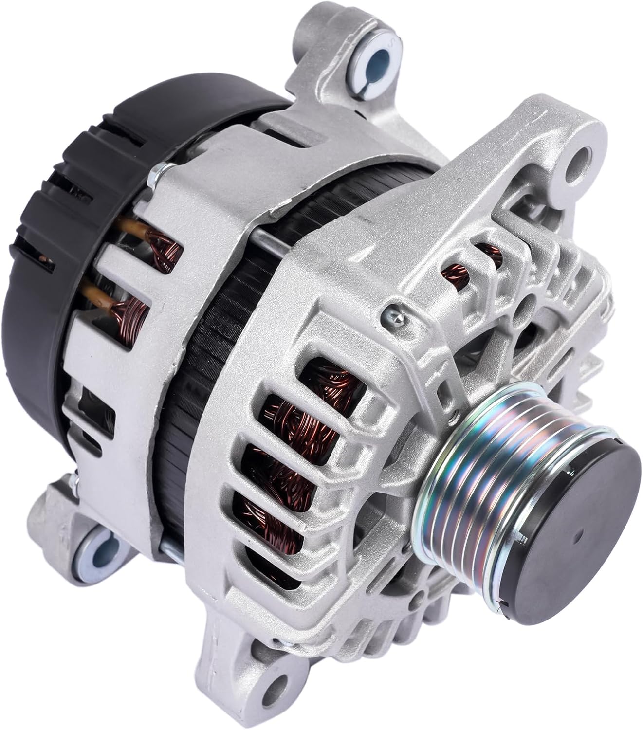 Alternator Replacement for Hyundai Tucson 2014-2015 Kia Sportage 2014-2016 130A 12V CW 6-Groove 373002G750 2612531 11702N