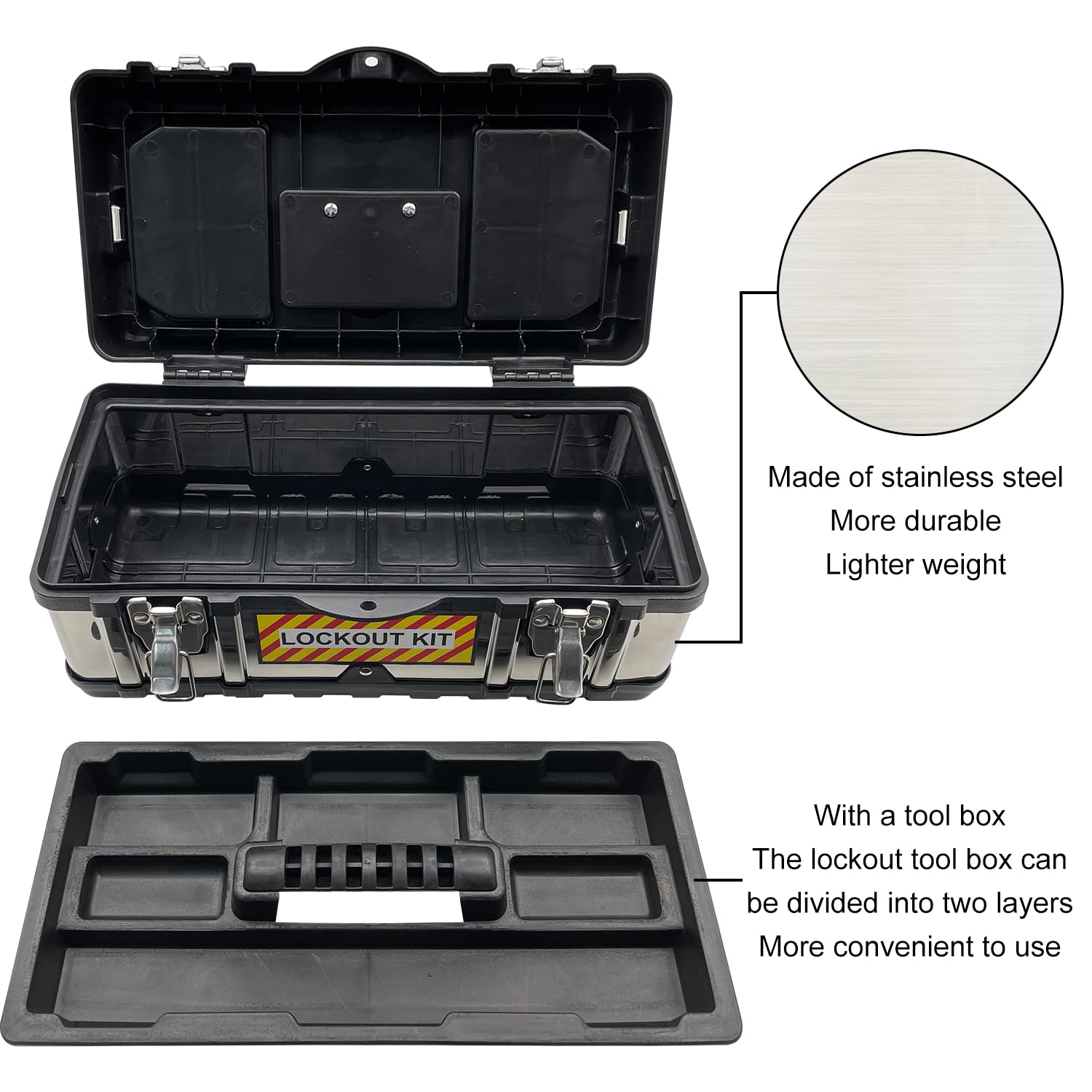 Snapklik.com : Lockout Tagout Kit - Clamp-On Circuit Breaker Lockout ...