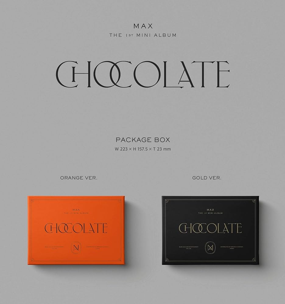 Amazon.co.jp: Max (チャンミン) 1stミニアルバム - Chocolate