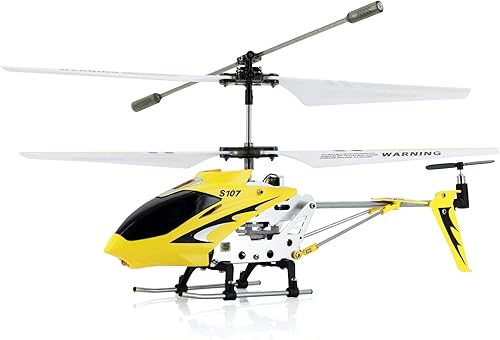 Helicóptero Tenergy Syma S107/S107G R/C, color amarillo
