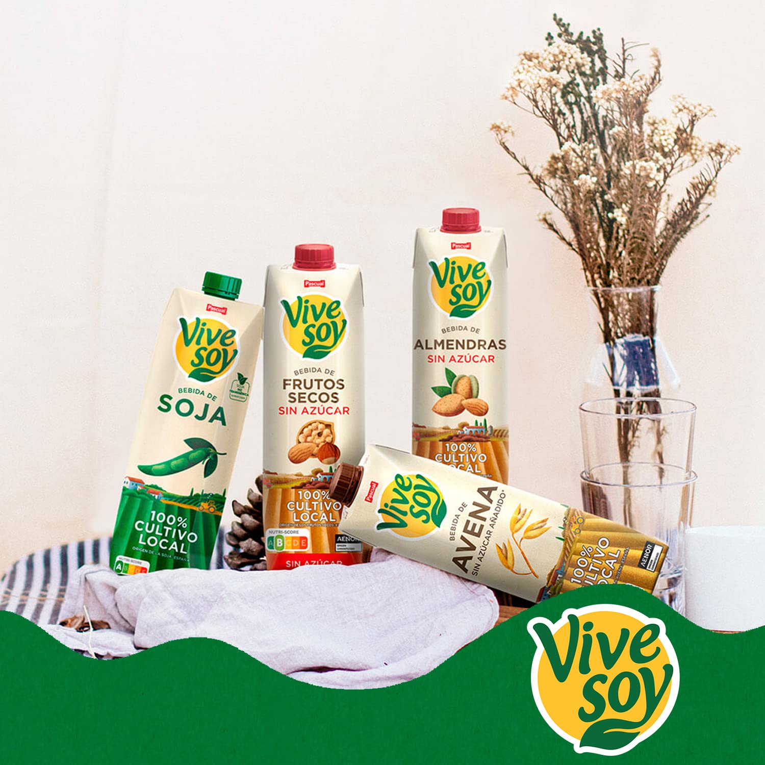 Vivesoy Naranja Y Soja Pack 8x1 L