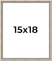 Vista 20 de Poster Palooza Marco de fotos contemporáneo de madera dorada antigua de 15 x 18 pulgadas, acrílico UV, respaldo de tablero de espuma y accesorios