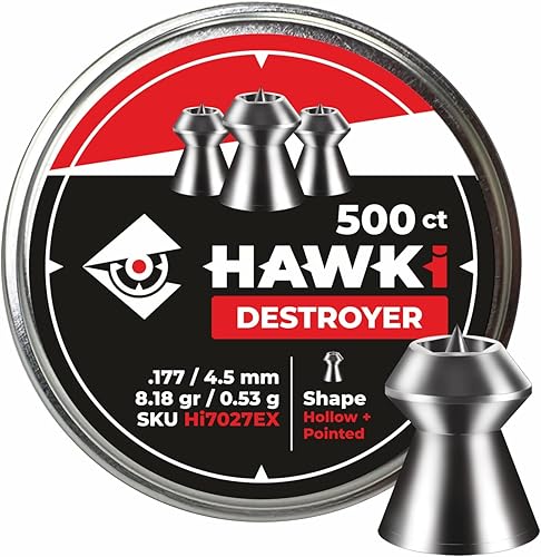 Hawki Pellets de pistola de aire comprimido