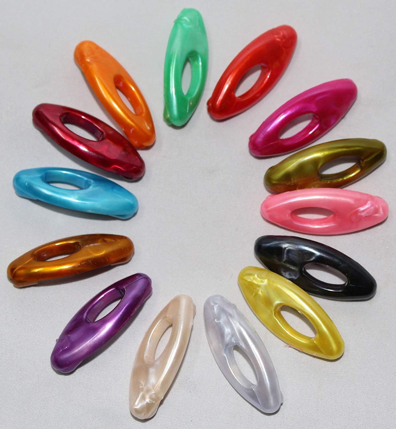 Odishabazaar Decorative Safety Sari Hijab Pins (Set of 10)