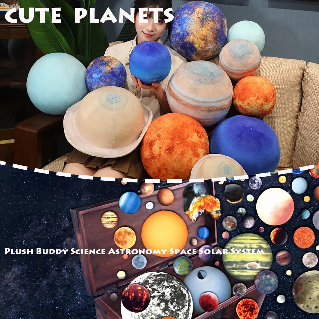 ELAINREN ソフトジュピター ぬいぐるみ - リアルな宇宙惑星ぬいぐるみ - かわいい太陽系ぬいぐるみ - ギフト/ 10.6 ぬいぐるみ  RAISE A SUILEN レイヤ/ロック/マスキング/パレオ/チュチュ｜グッドスマイルカンパニー公式ショップ