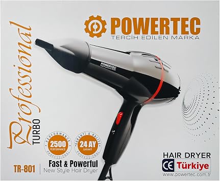 Powertec TR-801 Blow Dryer & Hair Dryer