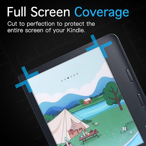 Miniatura 6 de MoKo Paquete de 2 protectores de pantalla mate para Kobo Libra 2 E-Reader de 7 pulgadas 2021, protector de pantalla antirreflejos de PET prémium