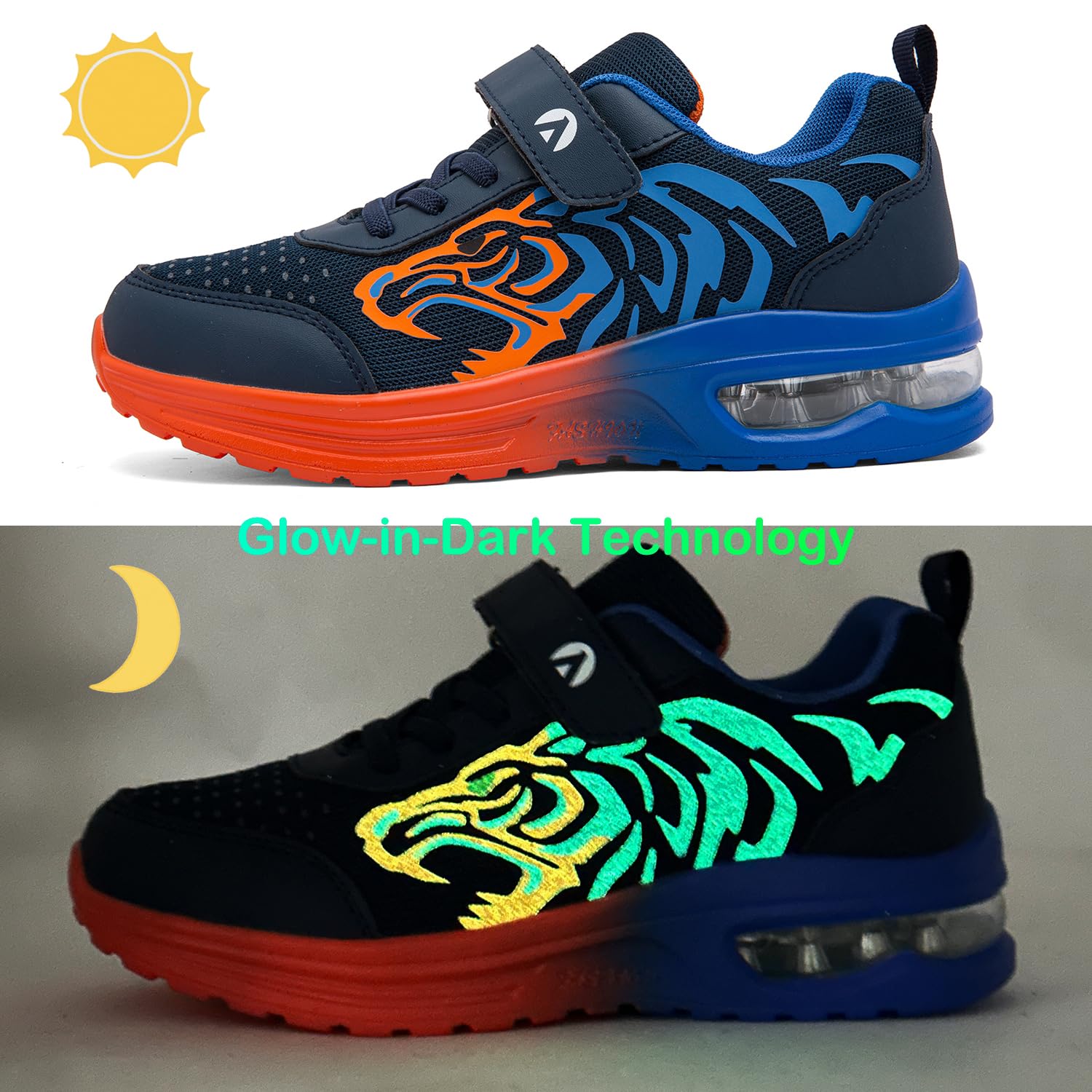 Baskets Enfant Mixte Chaussures de Course Garçon Chaussures de Sport Légères et Respirantes Fille Chaussures de Running École et Tous Les Jours