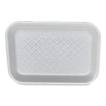 GEN GEN2SWH No. 2S Meat Tray White - Pack of 500