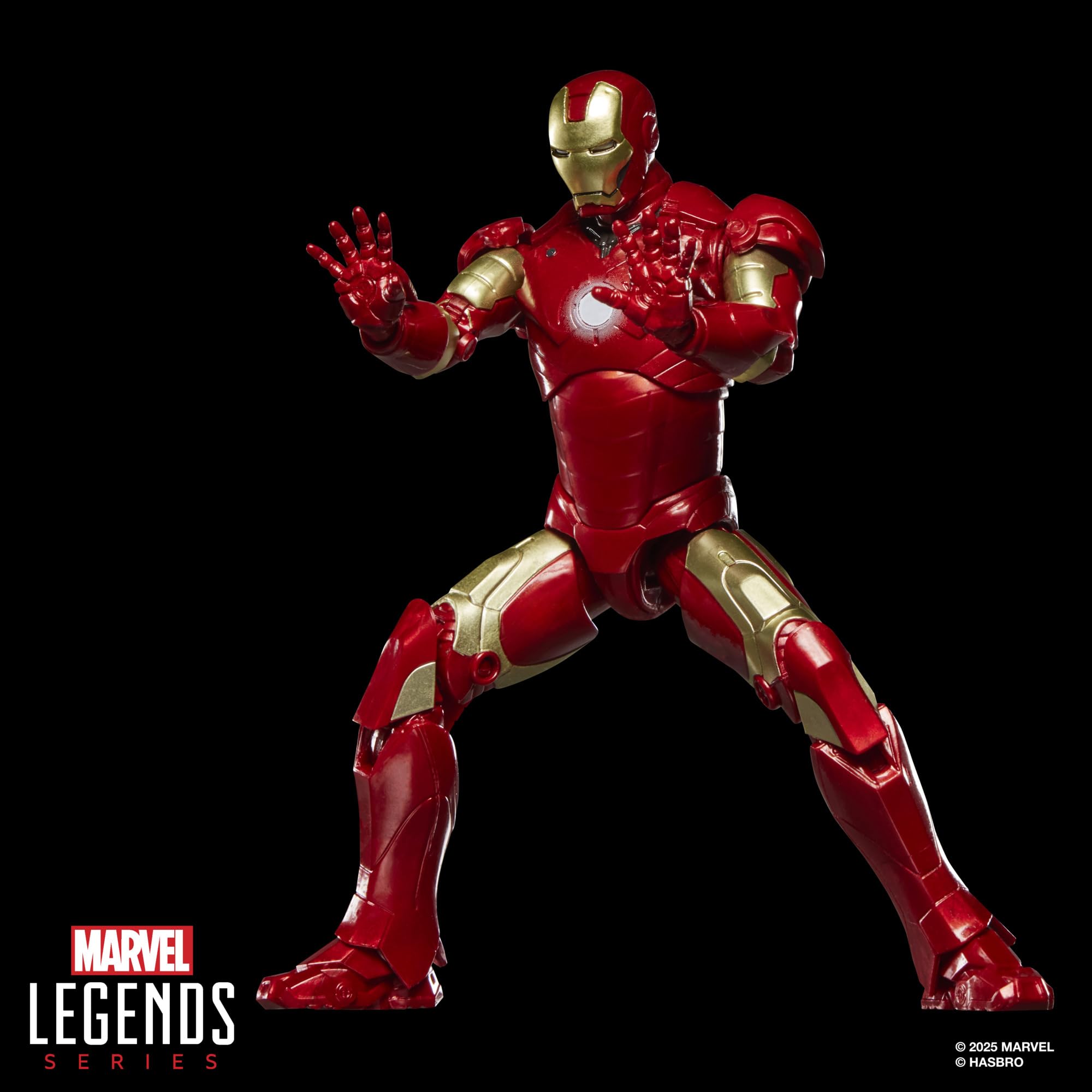MARVEL LEGENDS IRON MAN フィギュア Marvel Legends Series Retro Iron Man 6-inch Action Figure | Amazon