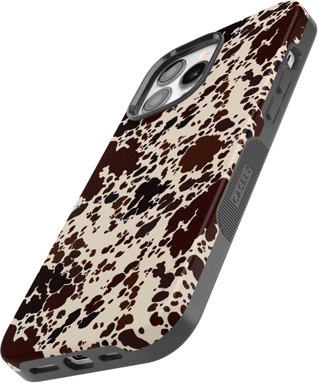 Casely iPhone 13 Pro Max Case | Cowgirl Envy | Cow Print | Bold Protective Design | Compatible with MagSafe - Image 6