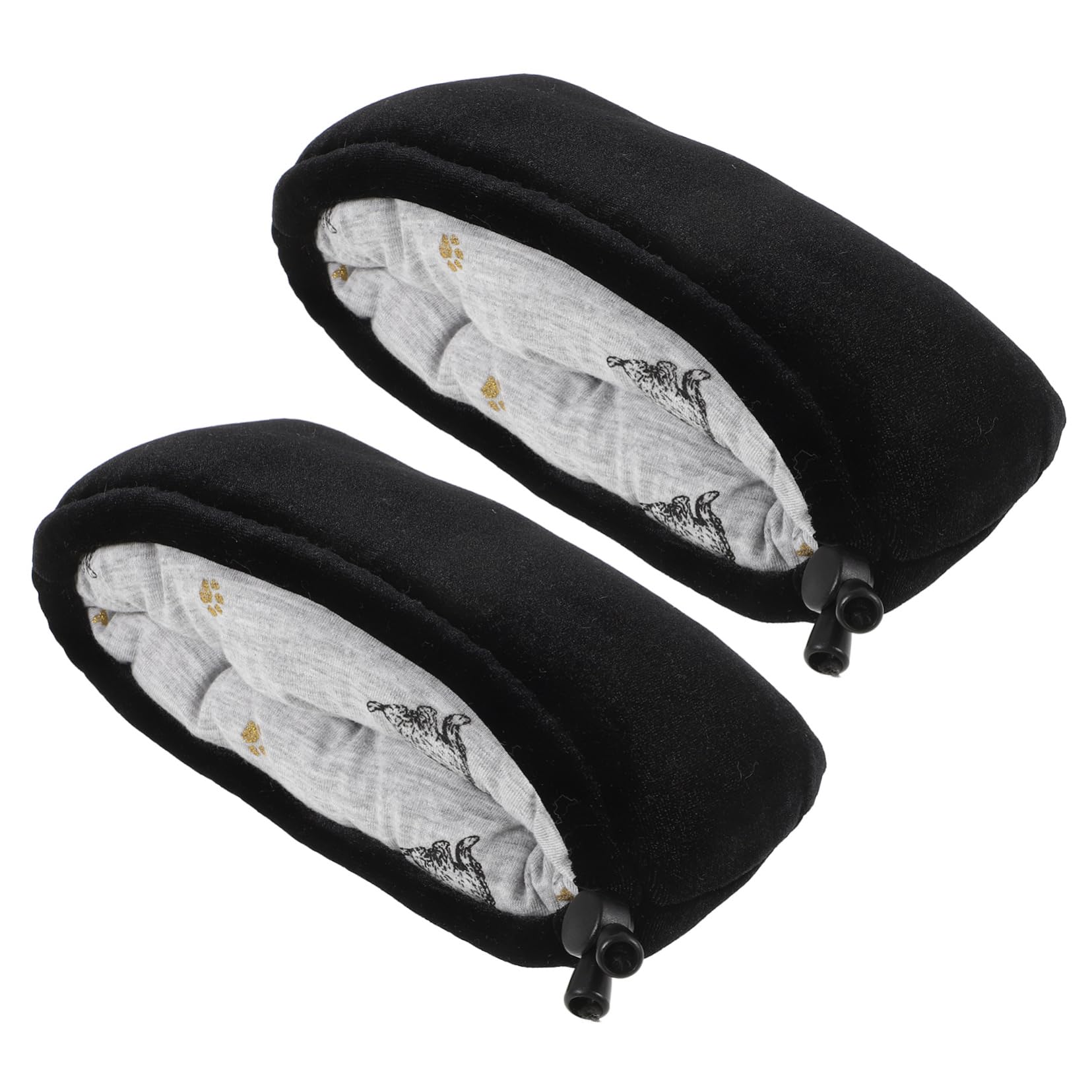 Baluue 2pares Fundas Reutilizables Para Muletas Almohadillas De Reemplazables y Resistentes Al Soporte Cómodo Para Mayores