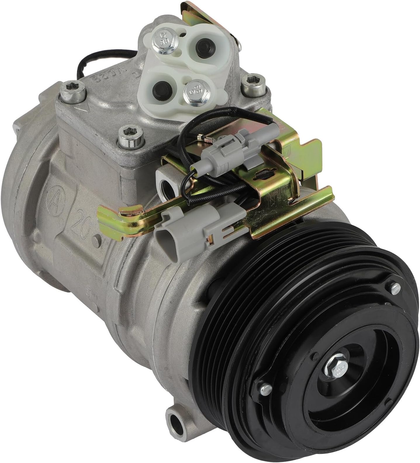 ECCPP A/C Compressor with Clutch 1990-2000 Fit for Lexus LS400 4.0L 1998-2007 Fit for Lexus LX470 Land Cruiser 4.7L Fast Cooling AC Compressor