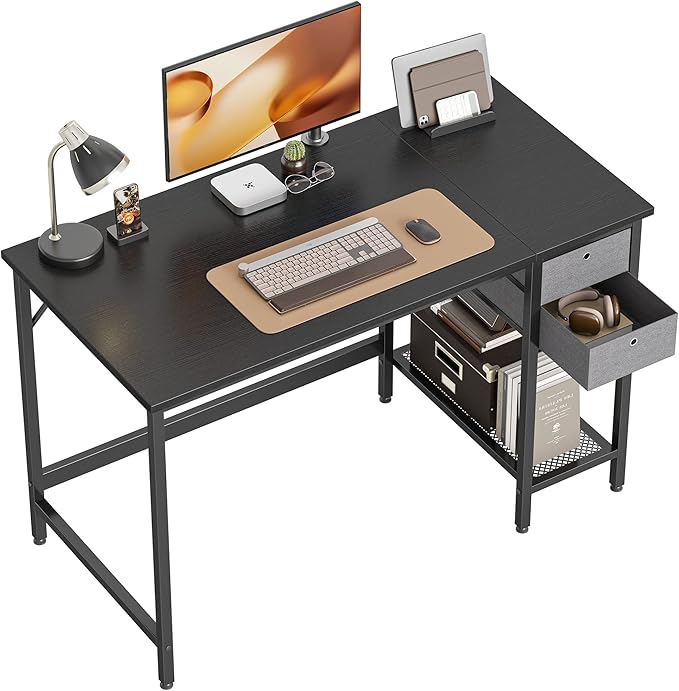 Cubiker Computer Home Office Desk with Drawers, 47 Inch
