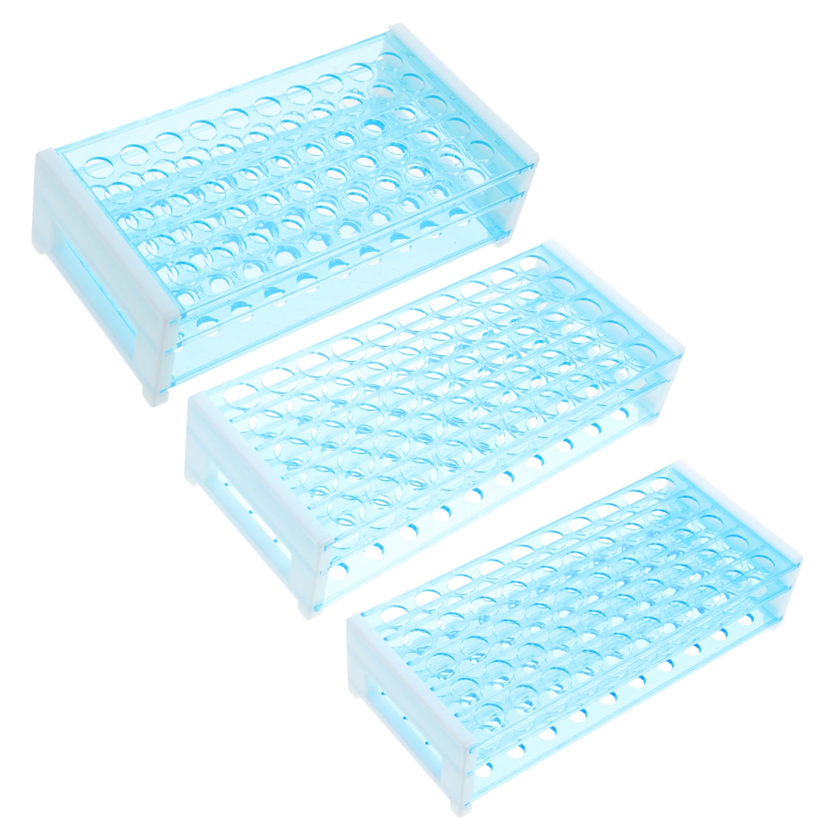 FUNOMOCYA Versatile Test Tube Holder Set Holes Lab Storage Rack Stable Construction