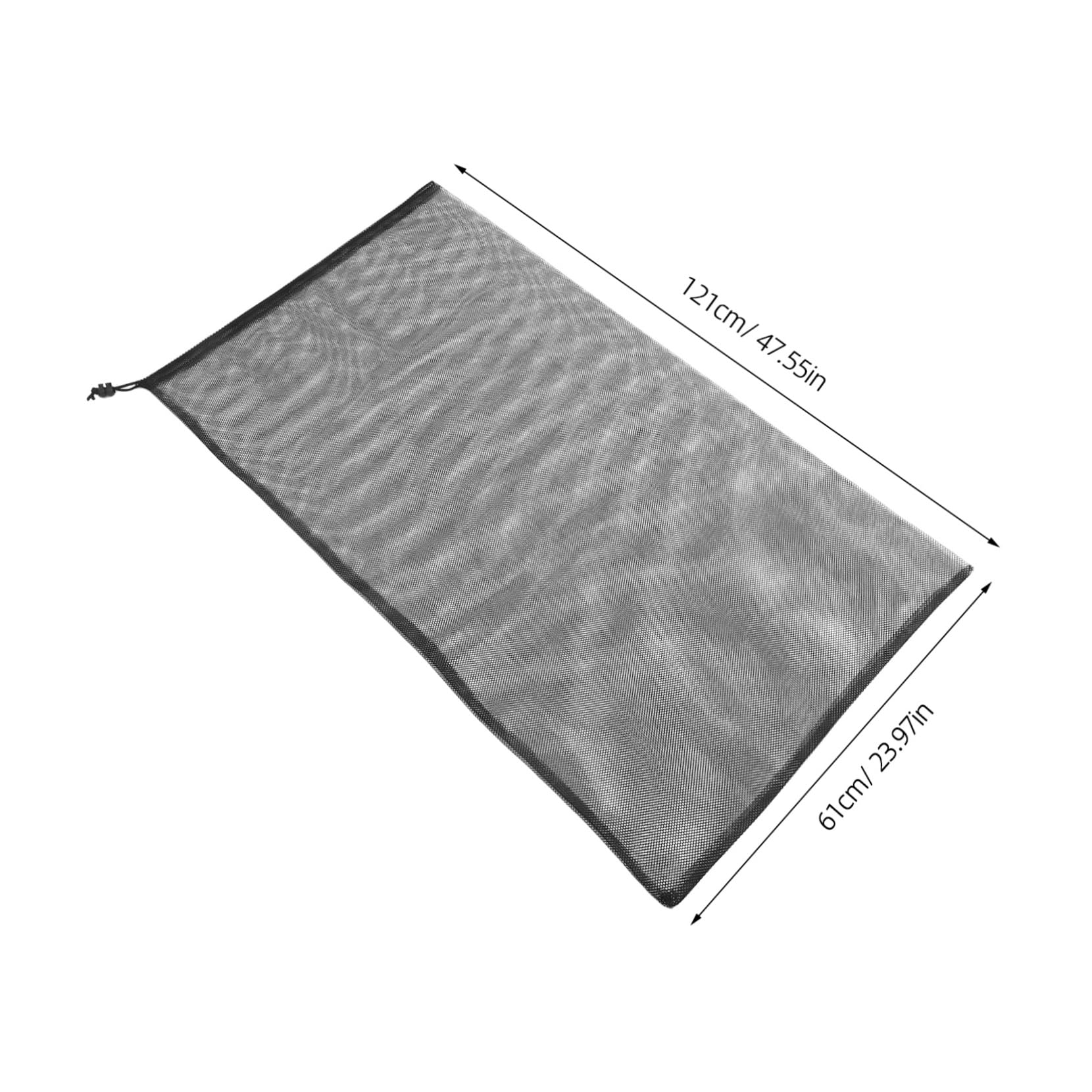 FONDOTIN Leaf Collection Bags Reusable for Chipper Shredding Machine Sturdy Material Air Holes for Airflow Drawstring Closure Fits Wood Chippers