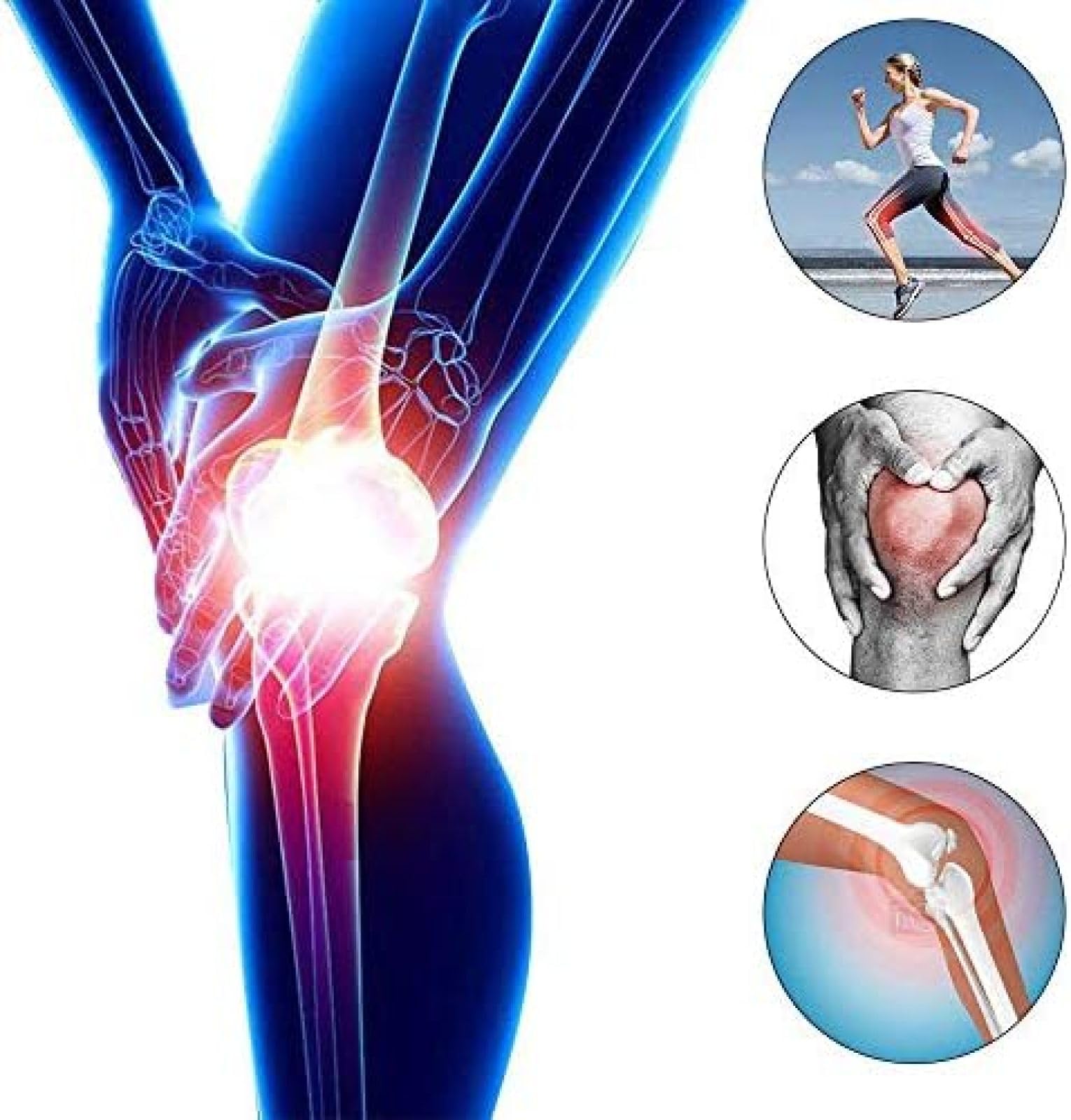 Elevador De Rodilla - Rodillera Con Resorte Elevadores Eléctricos Protección De Rodilla Impulsar La Pierna Vieja Y Fría Banda Para La Rodilla Montañismo Cuidado Profundo Soporte Para Las Articulac