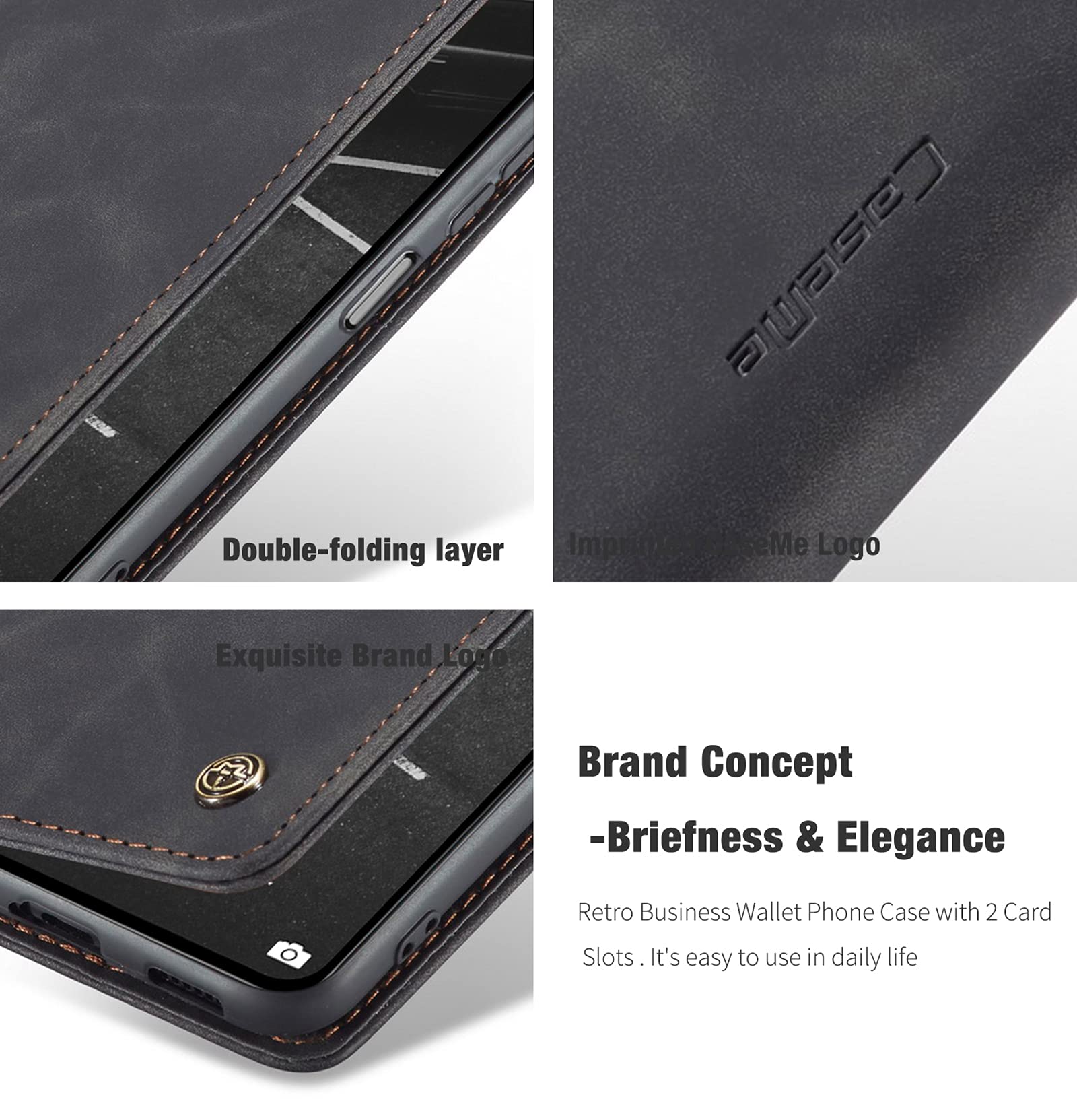 SCRENDY Cover per Xiaoi Redi Note 11/Note 11S, PU+PC Antiurto Flip