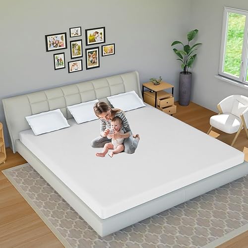 Miniatura 7 de Colchón tamaño King, espuma viscoelástica de gel, alivio de presión y enfriamiento, certificado CertiPUR-US, cama en una caja, 80 pulgadas de largo