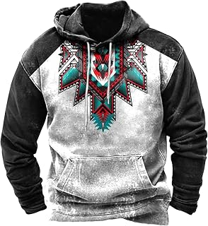 Unisex Hoodies Polynesian Tribal Pullover Casual Long Sleeve Shirts Hooded Sweatshirt with Pocket Graphic Pullover Hoodies