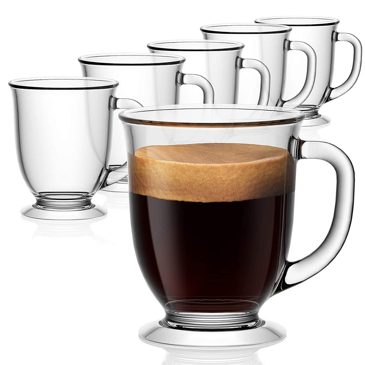 Double Wall Glass Coffee Mugs Glass Mug With Handles Double Wall