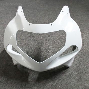 Front Upper Nose Fairing Motorcycle Fairings for Suzuki GSXR600 GSXR750 2001 2002 2003, GSXR1000 2000 2001 2002 Unpainted