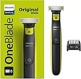 Philips OneBlade incluye nuevo peine ajustable 5 en 1, Recortadora, Perfiladora y Afeitadora eléctrica para hombre, QP2724/20.
