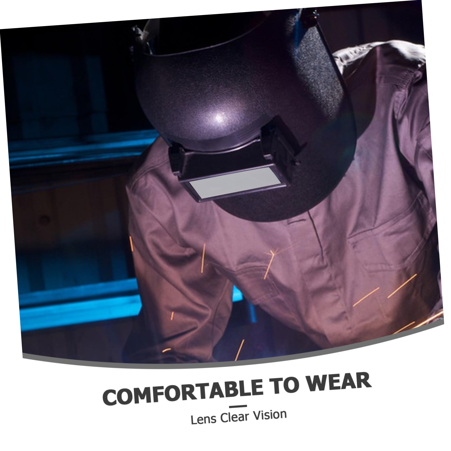 CHILDWEET Cubiertas Protectoras 100 Lentes Para Casco Soldadura Vidrio Soldadura Seguridad