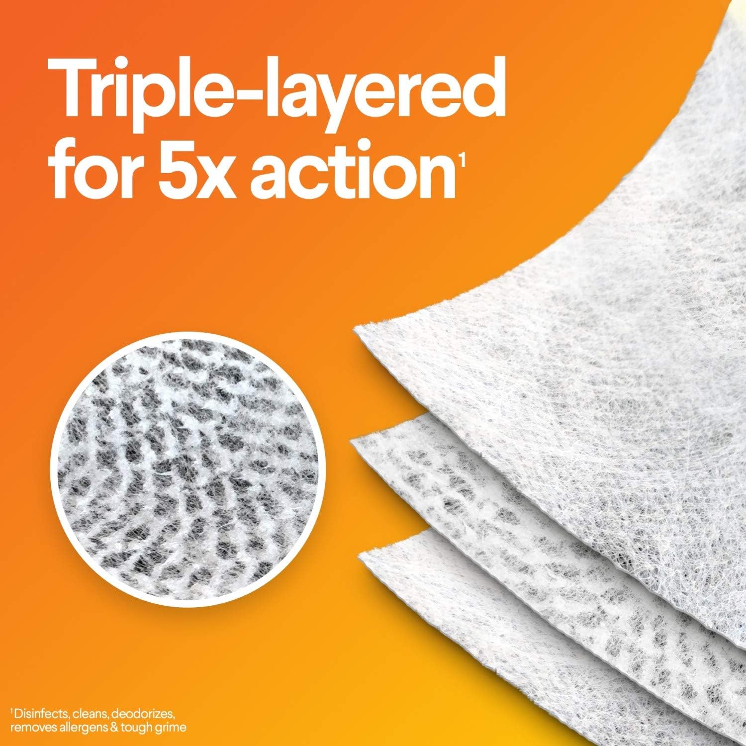 Clorox, Lemon, 70ct Wipe, pack of 3