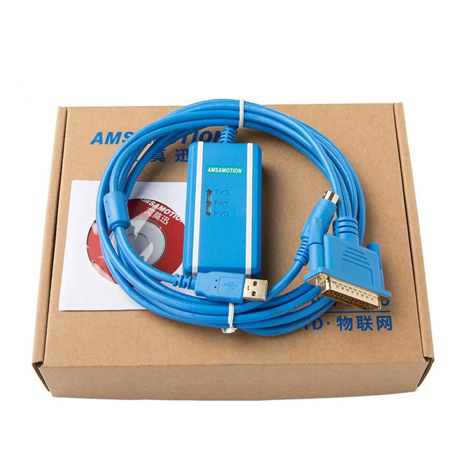 Adaptateur de câble isolé SC-09 RS232 à RS485 for Melsec, Compatible avec Mits ~ bishi FX A PLC, câble FX0 FX0S FX1S FX0N FX1N FX2N (Color : Economic 2m, Size : Other)