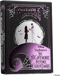 Comprar Bicycle Disney Nightmare Before Christmas, baraja de cartas inspirada en la pelicula de Disney Pesadilla antes de Navidad.