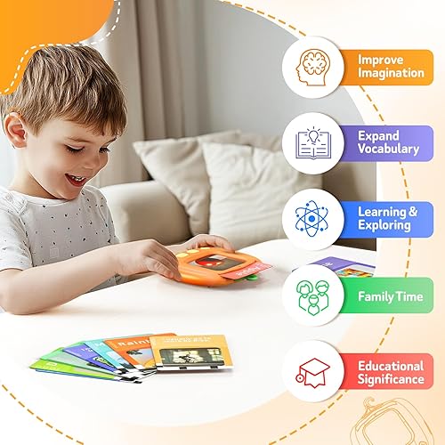 Miniatura 6 de MEETION Tarjetas didácticas parlantes para niños pequeños, juguetes sensoriales para autismo para niños autistas, aprendizaje educativo Montessori,