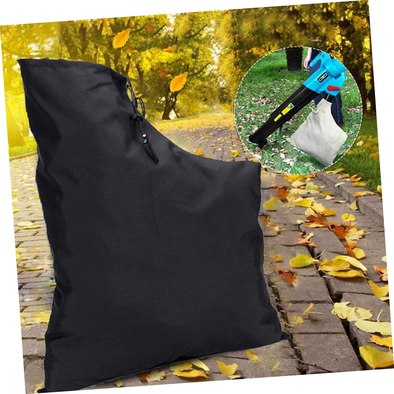 ibasenice 5 Series Bolsa De Almacenamiento para Soplador De Hojas Bolsa De Recolección Bolsa De Jardinería Bolsa De Aspiradora Bolsa para Césped Y Siega Bolsa para Desechos 2 Piezas x 5