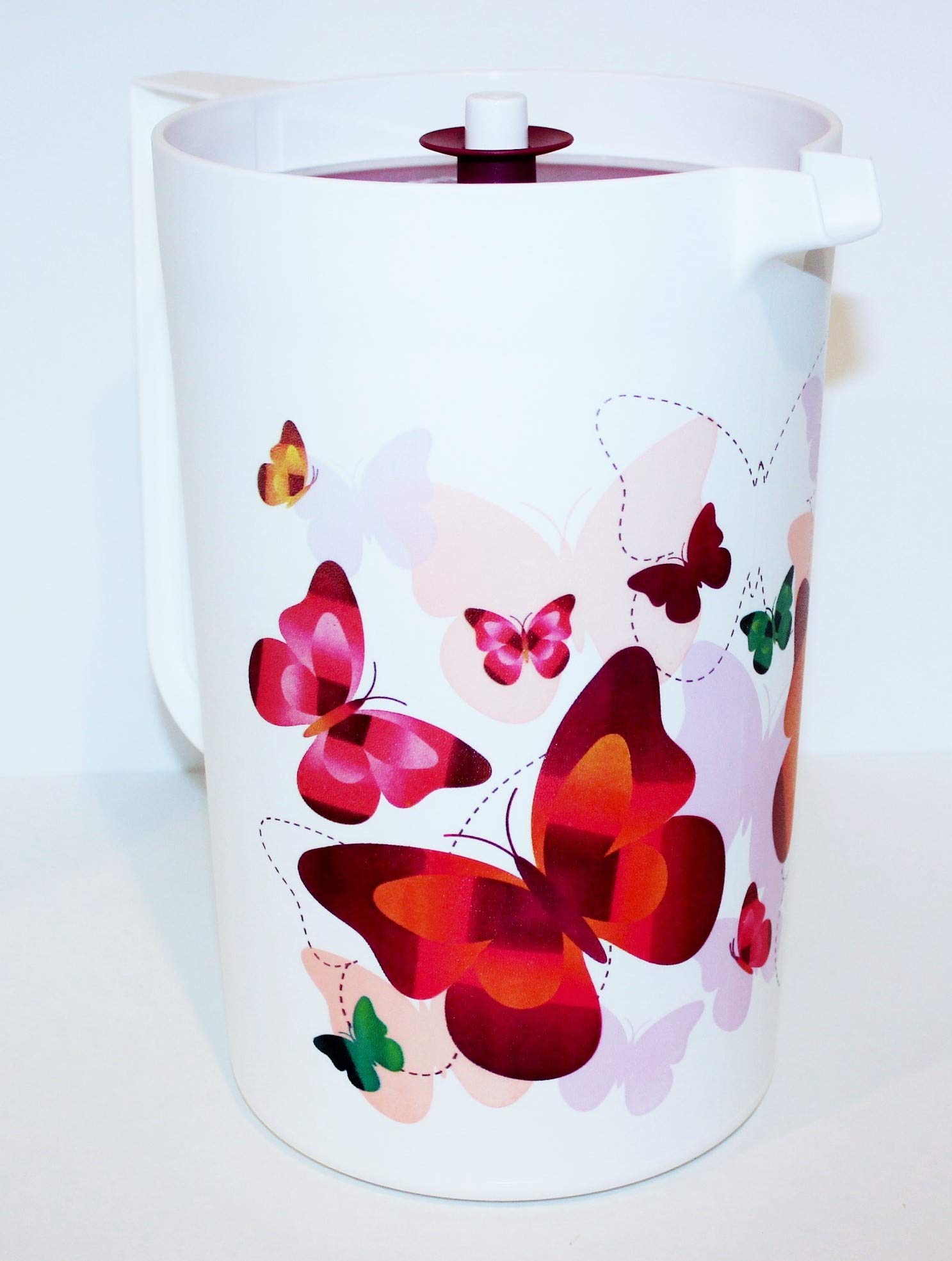 Tupperware Butterfly Buy Tupperware Classic 1 Gallon Push Button Butterfly Pitcher Online at ...