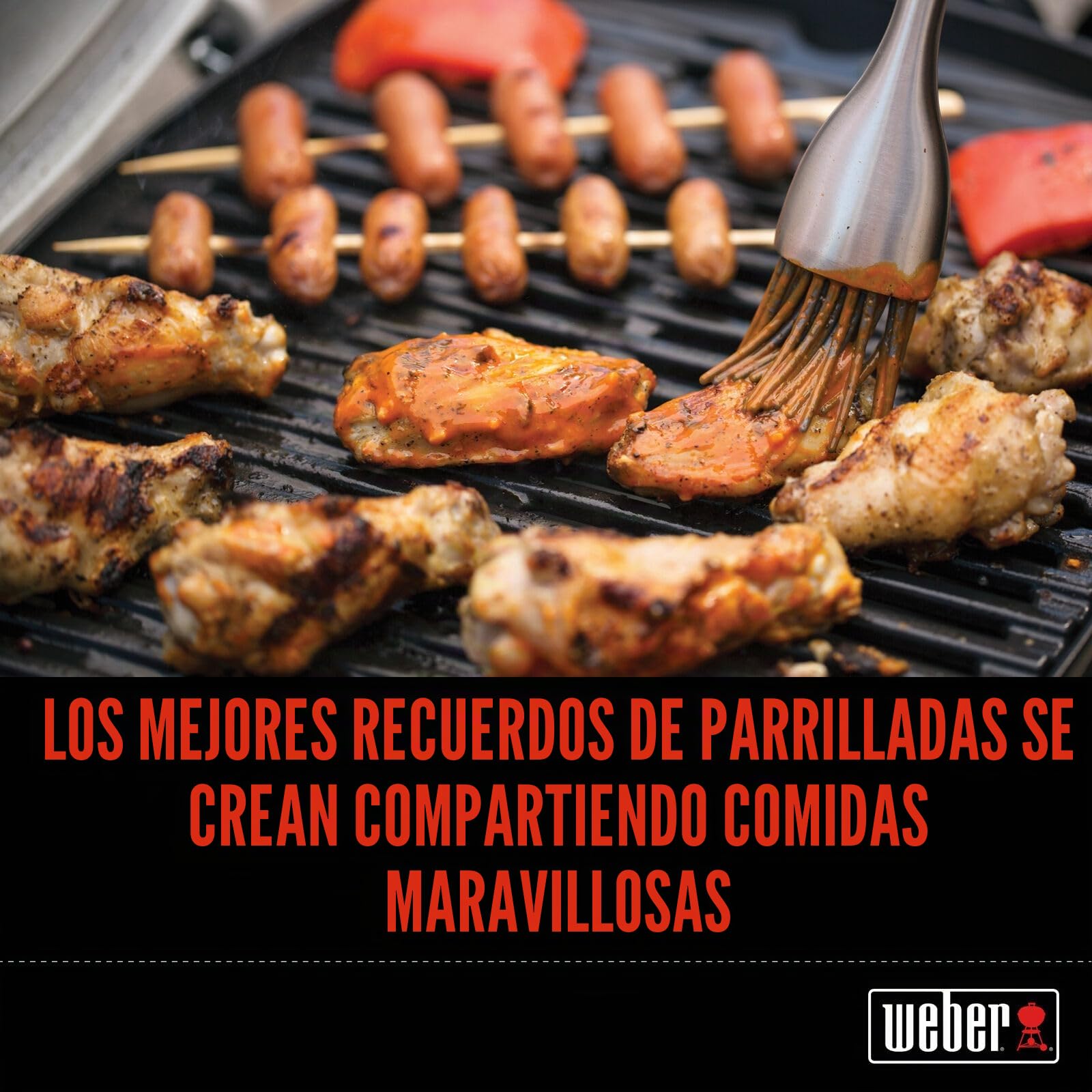 Weber Sonda para temperatura interna, para modelos iGrill y Weber Connect Smart Grilling Hub, hasta 300° C, para monitorear la temperatura de la carne o el pescado, 1 pieza - Plata (7211)