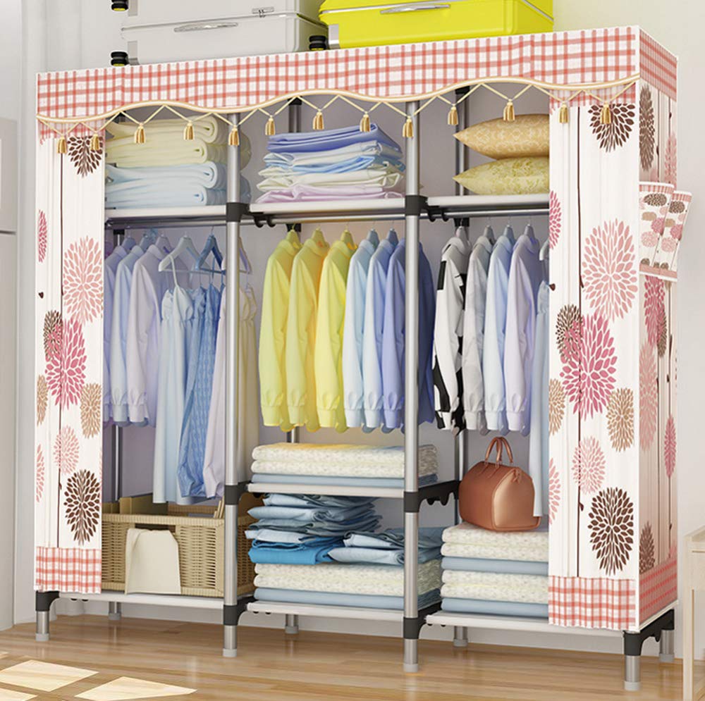 Armoire penderie pliante en tissu pour optimiser le dressing d'une chambre