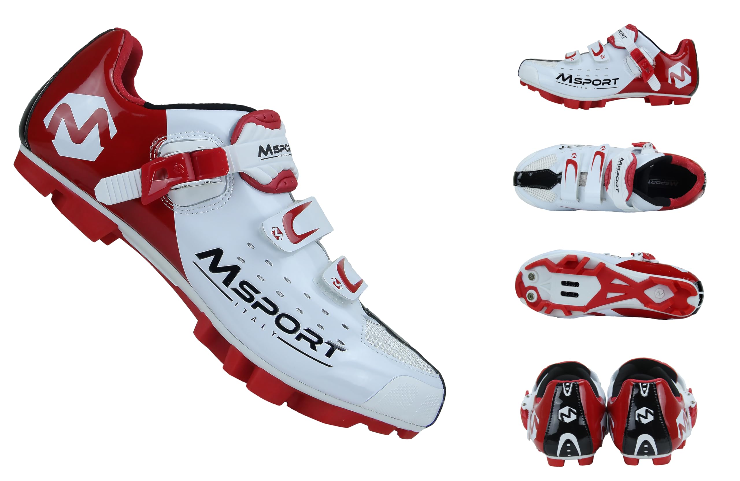 Scarpe MTB Ciclismo Mountain Bike Professionali Traspiranti per Uomo e Donna, compatibili Pedali SPD