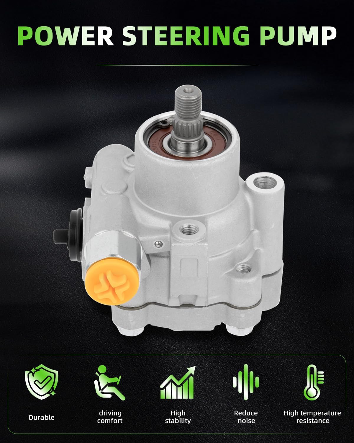 SCITOO Power Steering Pump Replacement for 2003 2004 2005 2006 for Nissan Sentra 21-5346 Power assist pump