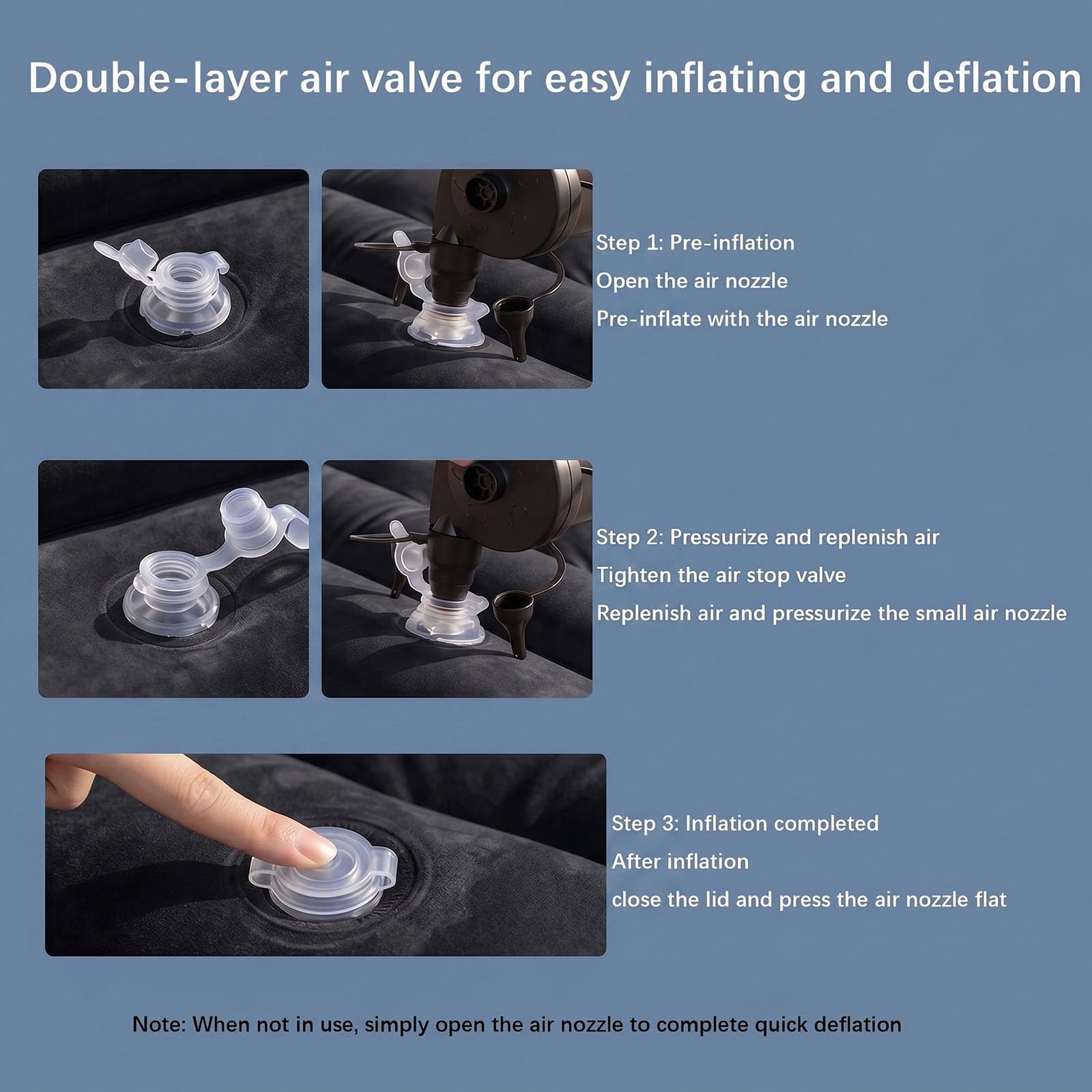 Samochodowy materac dmuchany do Chery Tiggo 9 (2025+)