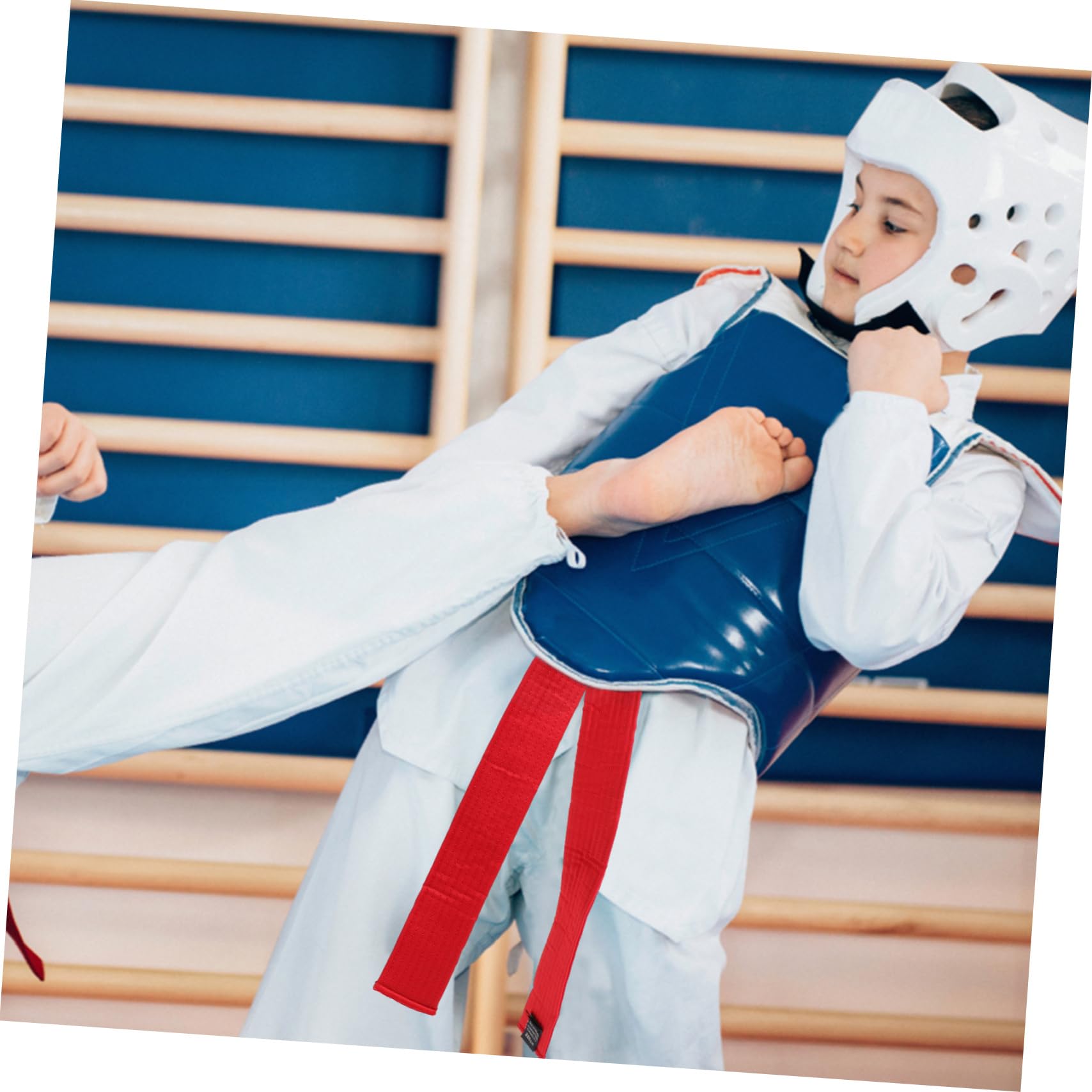 BESPORTBLE Cinture di Taekwondo in Cotone, 6 Pezzi, Comode e Traspiranti, Facili da Pulire, per Allenamento e Arti Marziali