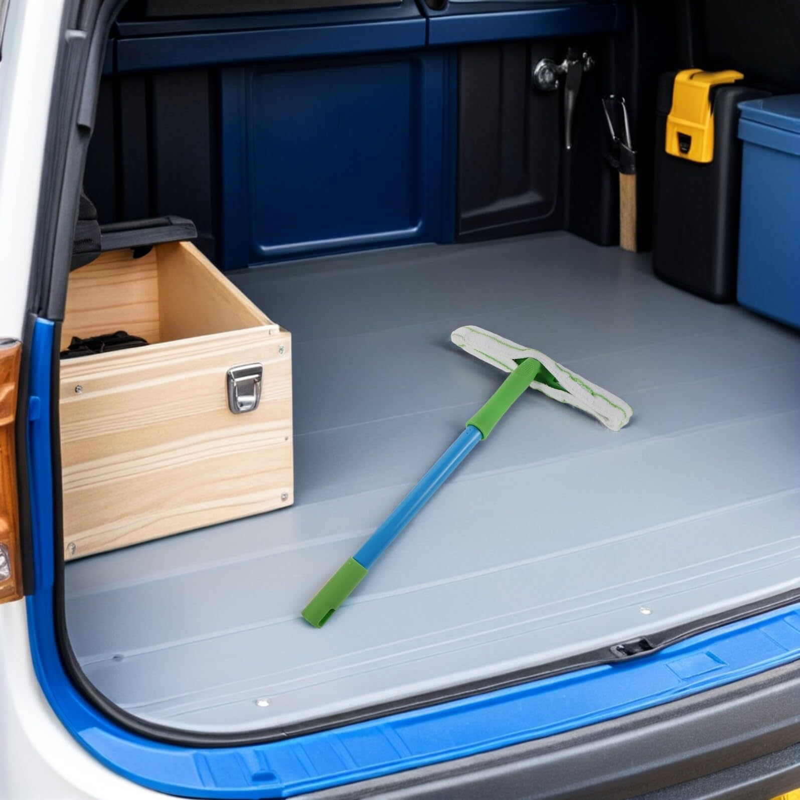 GARVALON Kit 2 Pezzi Tergivetro in Microfibra 30 CM Panni in Microfibra per Pulizia Auto Asciugamani per Lavaggio e Veicoli Strumento per Vetri e Cura Interni Auto