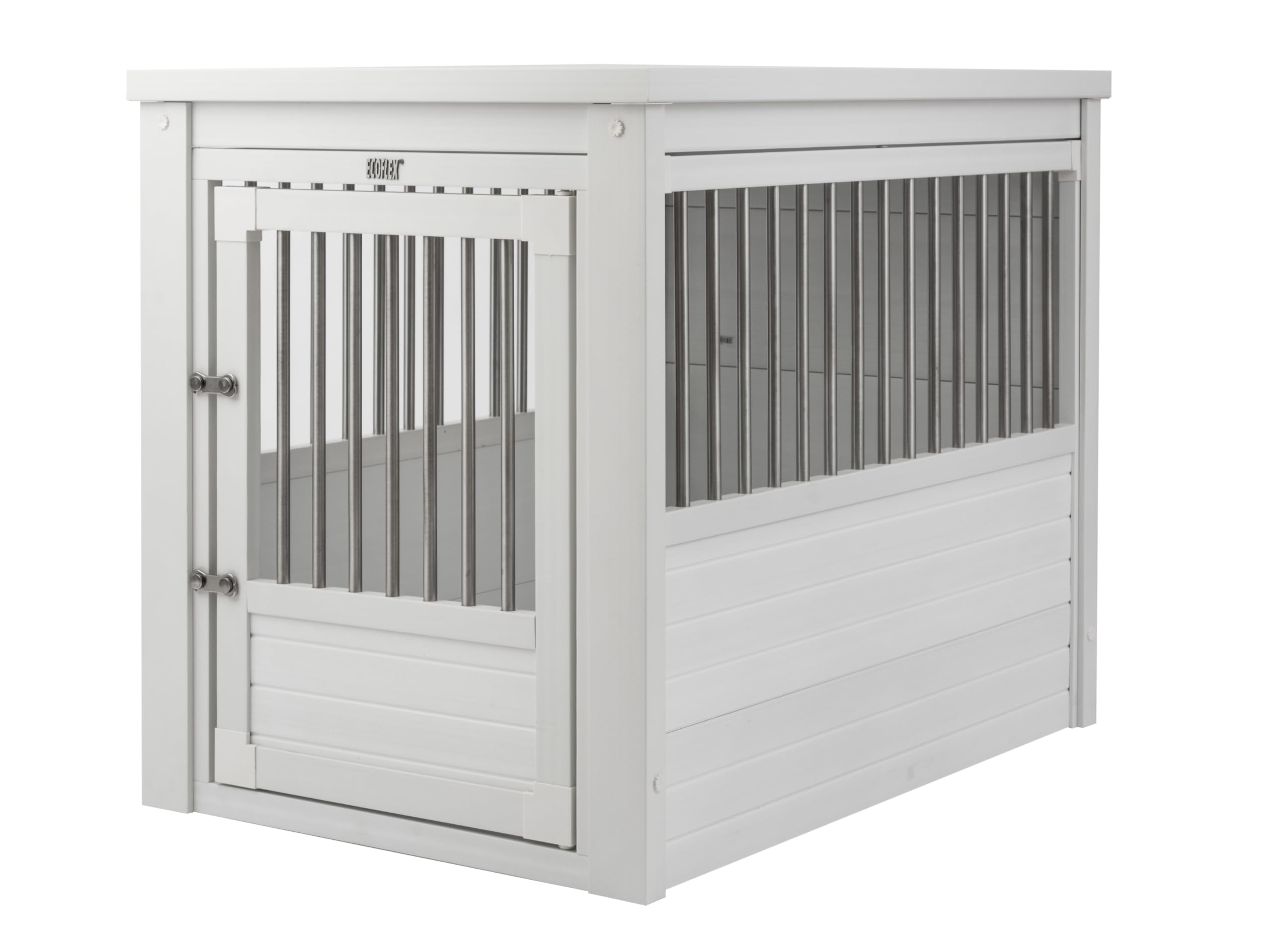 Amazon | New Age Pet ECOFLEX® Dog Crate - Antique White Large