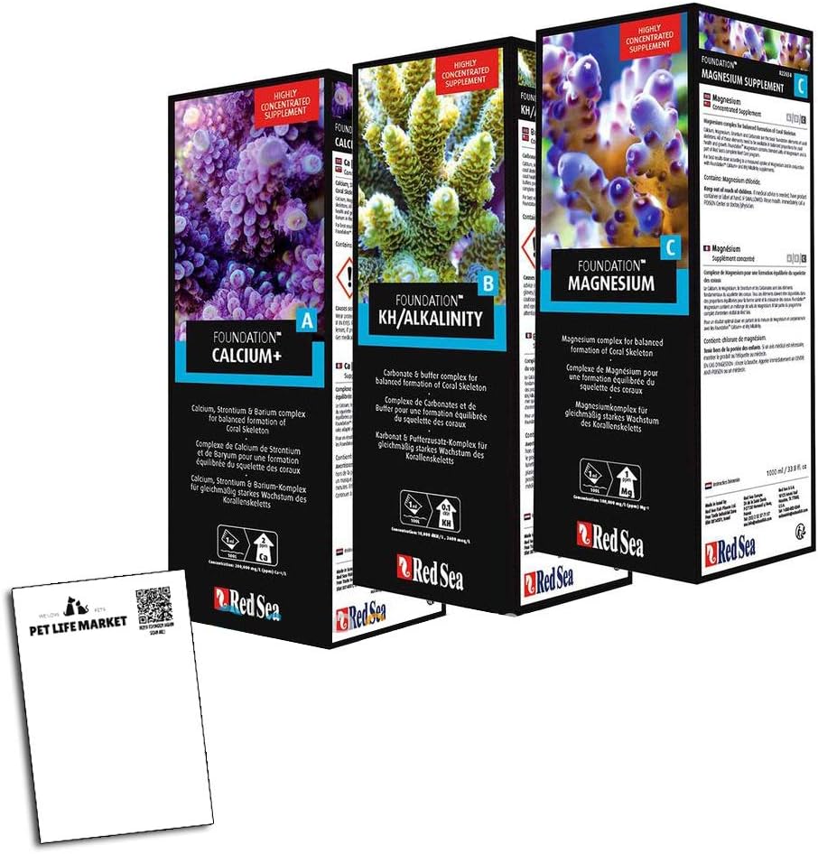 Red Sea Reef Foundation Test Kit Calcium, Alkalinity
