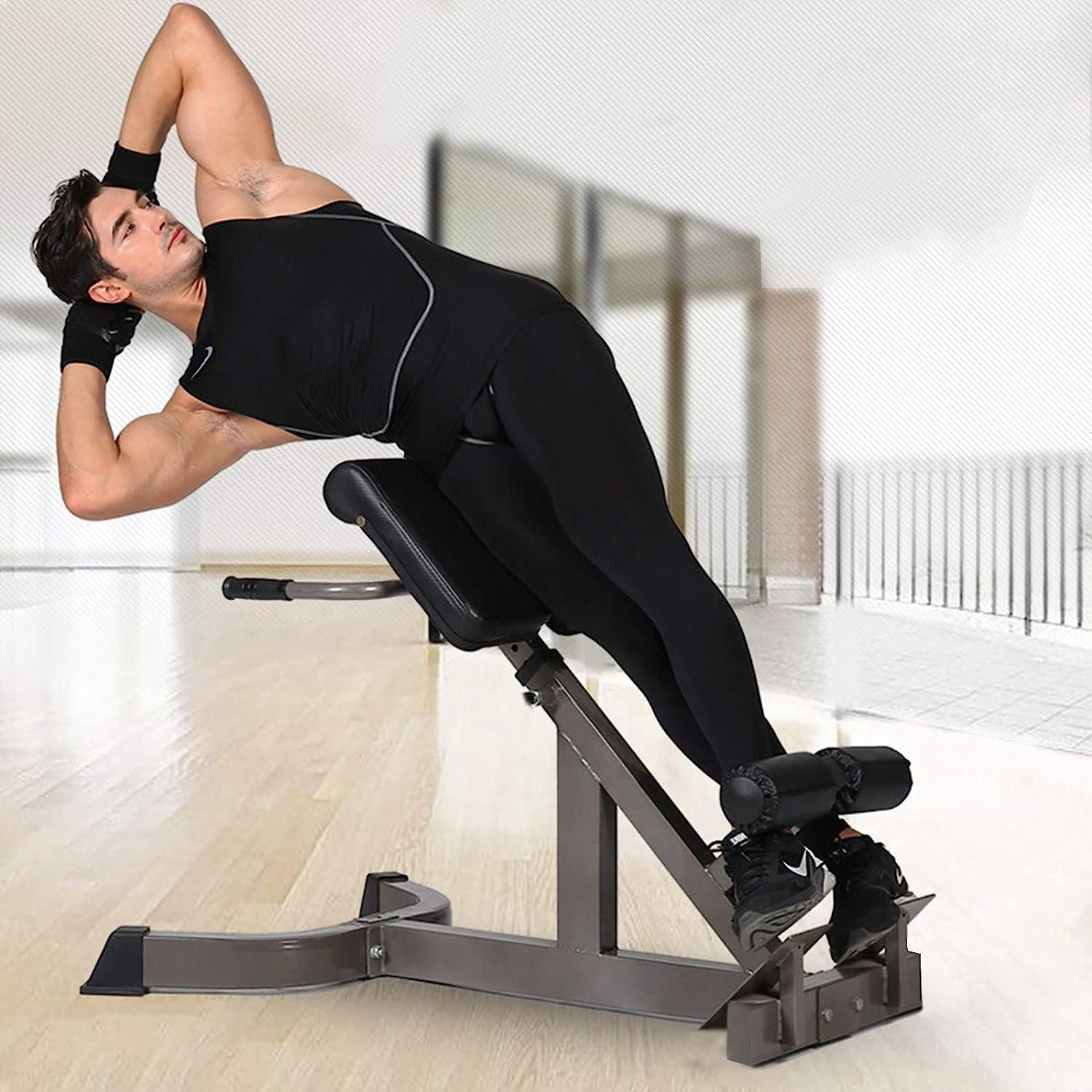 ローマンチェアフィットネスチェアヤギバックウエストトレーニングデバイスツイストウエストエクササイズホームシットアップエクササイズフィ Amazon.co.jp: ローマンスツール フィットネスチェア ヤギ ストレートウエスト 業務用ビューティーウエストマシン 腹筋マシン  背筋トレーニング器具 ダンベルスツール 腹筋ボード S : スポーツ＆アウトドア